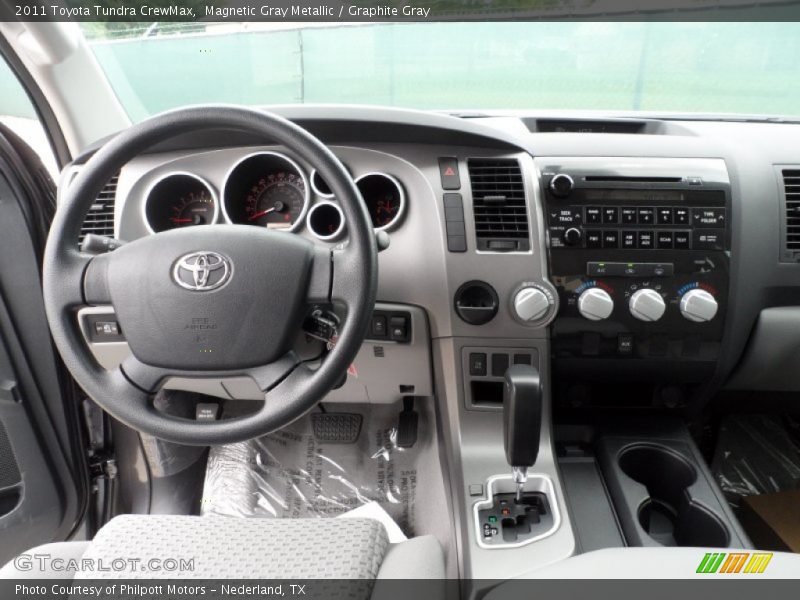Magnetic Gray Metallic / Graphite Gray 2011 Toyota Tundra CrewMax
