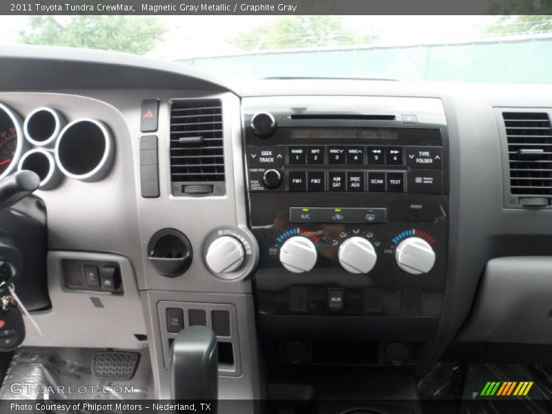 Magnetic Gray Metallic / Graphite Gray 2011 Toyota Tundra CrewMax