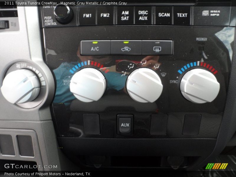 Magnetic Gray Metallic / Graphite Gray 2011 Toyota Tundra CrewMax