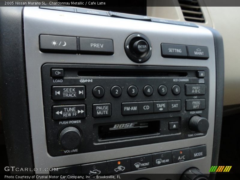 Chardonnay Metallic / Cafe Latte 2005 Nissan Murano SL