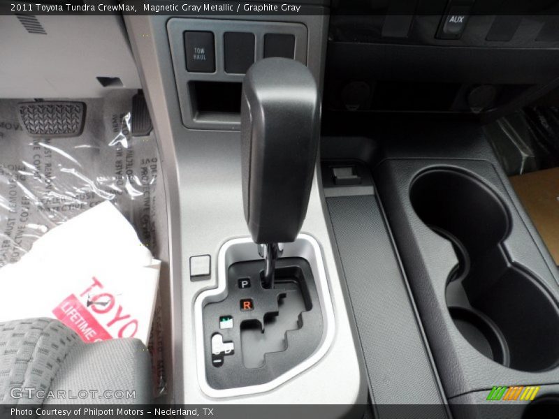 Magnetic Gray Metallic / Graphite Gray 2011 Toyota Tundra CrewMax