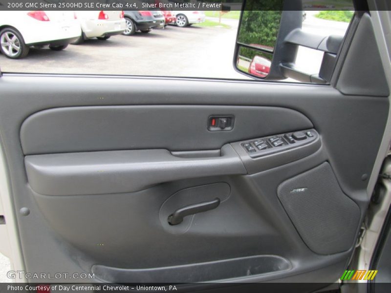 Silver Birch Metallic / Pewter 2006 GMC Sierra 2500HD SLE Crew Cab 4x4