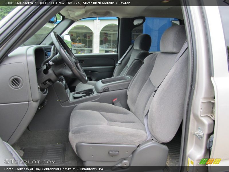  2006 Sierra 2500HD SLE Crew Cab 4x4 Pewter Interior