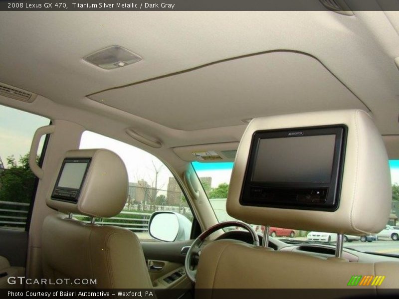 Titanium Silver Metallic / Dark Gray 2008 Lexus GX 470