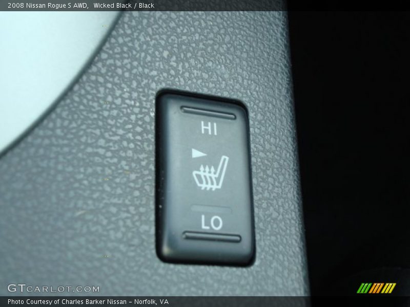 Wicked Black / Black 2008 Nissan Rogue S AWD