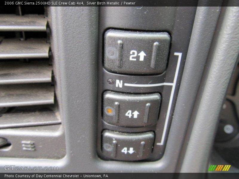 Silver Birch Metallic / Pewter 2006 GMC Sierra 2500HD SLE Crew Cab 4x4