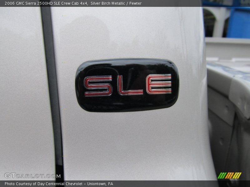 Silver Birch Metallic / Pewter 2006 GMC Sierra 2500HD SLE Crew Cab 4x4