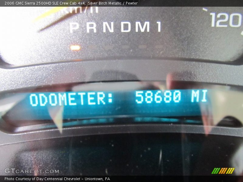 Silver Birch Metallic / Pewter 2006 GMC Sierra 2500HD SLE Crew Cab 4x4