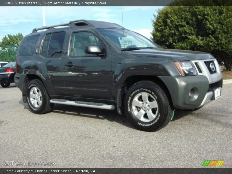 Night Armor Metallic / Graphite/Steel 2009 Nissan Xterra S