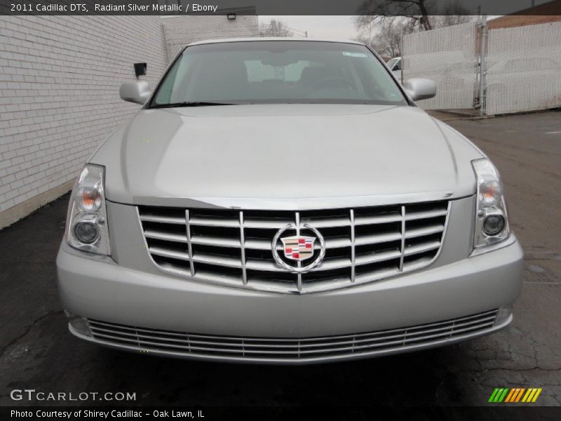 Radiant Silver Metallic / Ebony 2011 Cadillac DTS