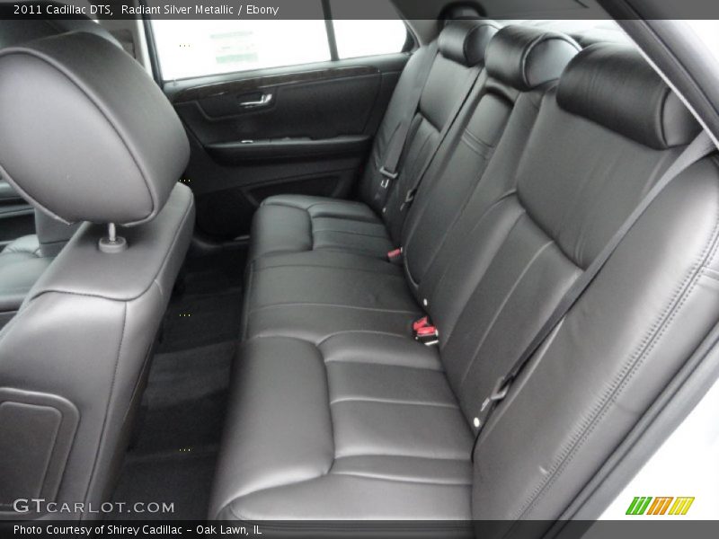 Radiant Silver Metallic / Ebony 2011 Cadillac DTS