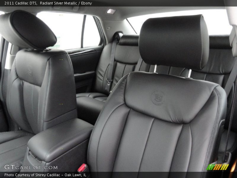 Radiant Silver Metallic / Ebony 2011 Cadillac DTS