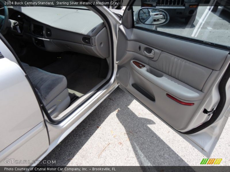 Sterling Silver Metallic / Medium Gray 2004 Buick Century Standard