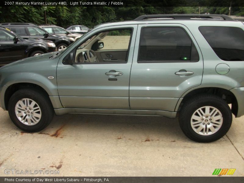Light Tundra Metallic / Pebble 2007 Mercury Mariner Luxury 4WD