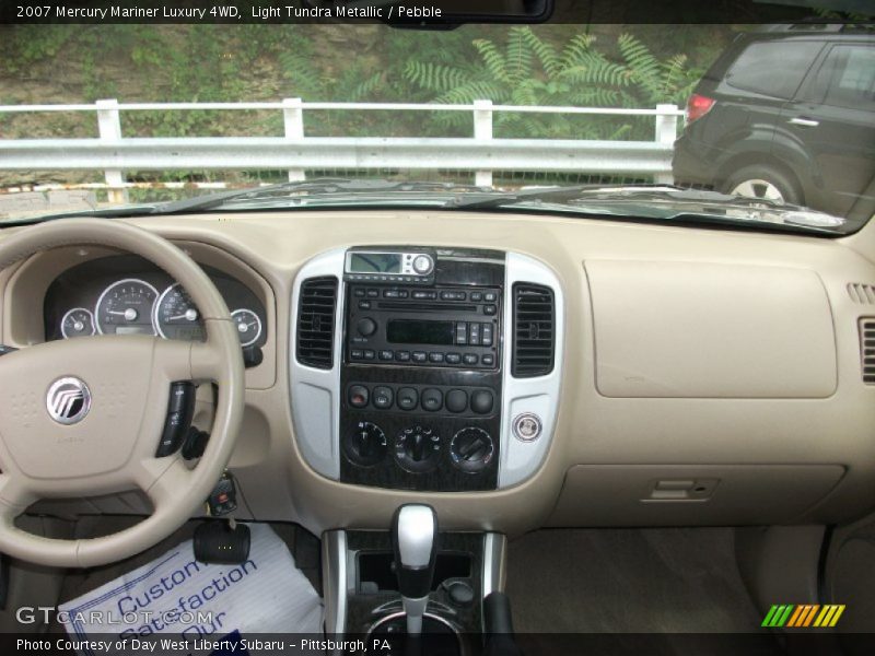 Light Tundra Metallic / Pebble 2007 Mercury Mariner Luxury 4WD