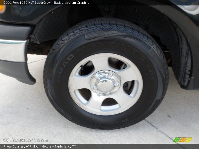 Black / Medium Graphite 2001 Ford F150 XLT SuperCrew