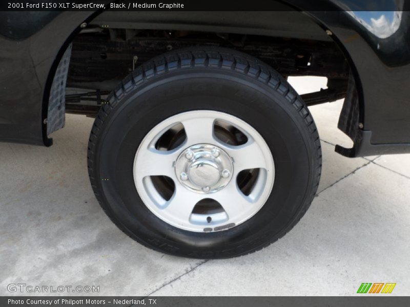 Black / Medium Graphite 2001 Ford F150 XLT SuperCrew