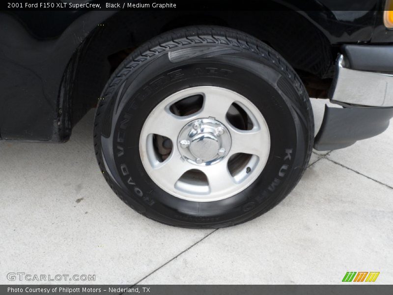 Black / Medium Graphite 2001 Ford F150 XLT SuperCrew