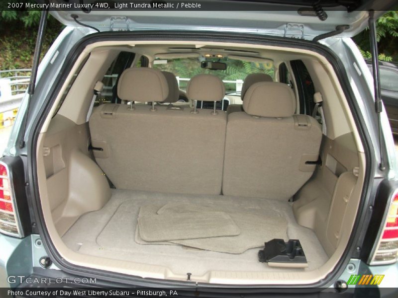 Light Tundra Metallic / Pebble 2007 Mercury Mariner Luxury 4WD