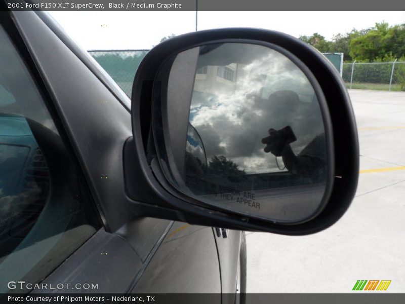 Black / Medium Graphite 2001 Ford F150 XLT SuperCrew