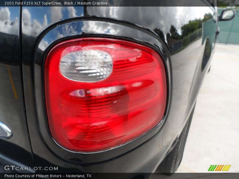 Black / Medium Graphite 2001 Ford F150 XLT SuperCrew