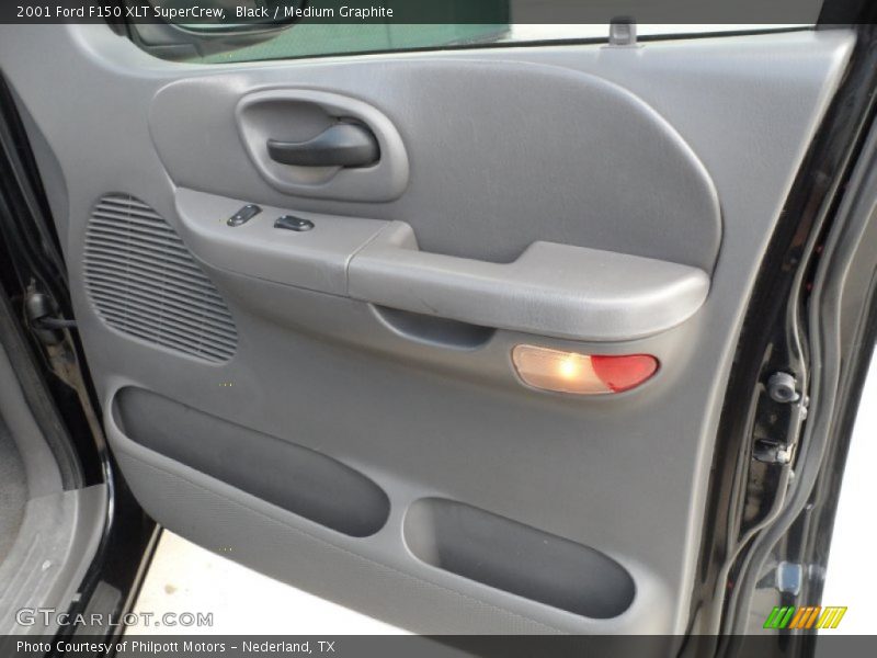 Black / Medium Graphite 2001 Ford F150 XLT SuperCrew
