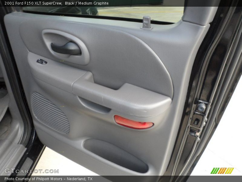 Black / Medium Graphite 2001 Ford F150 XLT SuperCrew