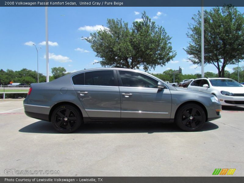 United Gray / Pure Beige 2008 Volkswagen Passat Komfort Sedan