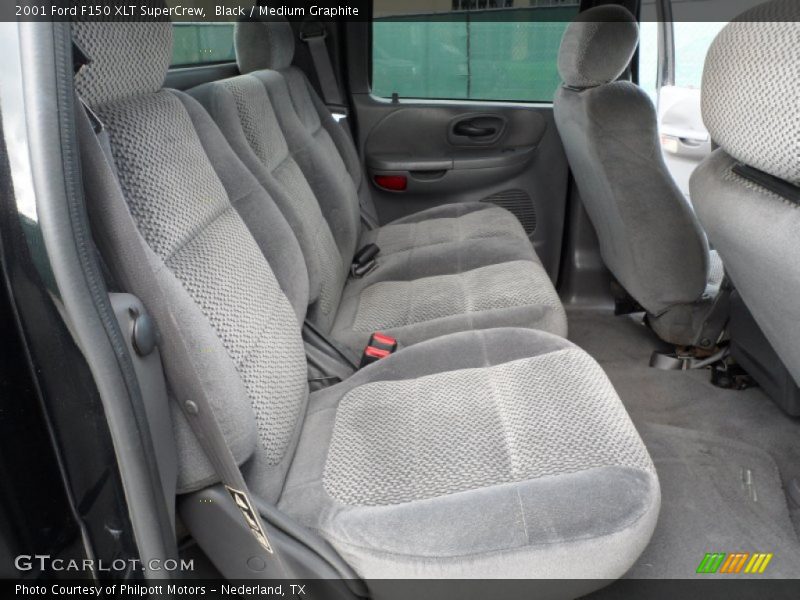 Black / Medium Graphite 2001 Ford F150 XLT SuperCrew