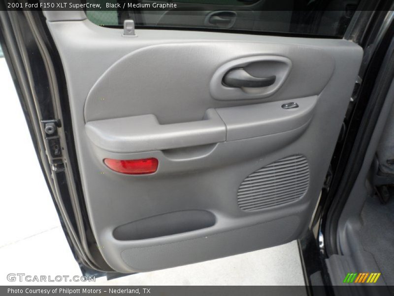Black / Medium Graphite 2001 Ford F150 XLT SuperCrew
