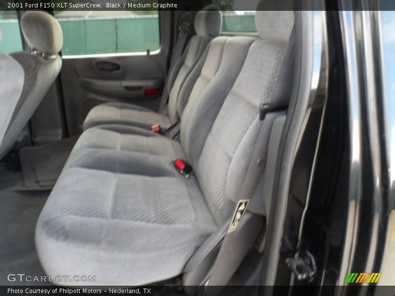 Black / Medium Graphite 2001 Ford F150 XLT SuperCrew