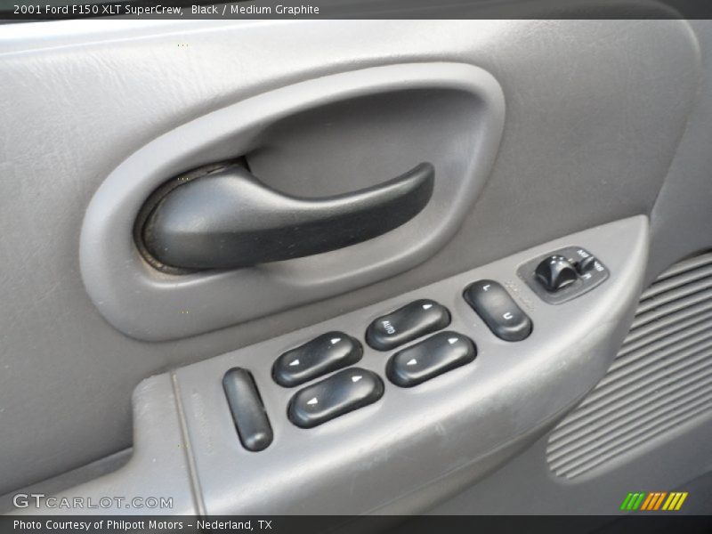 Black / Medium Graphite 2001 Ford F150 XLT SuperCrew