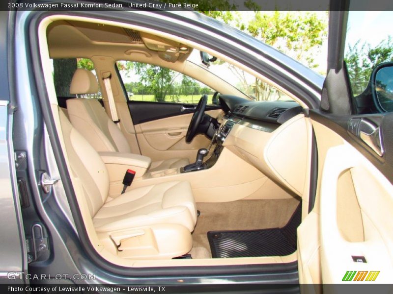 United Gray / Pure Beige 2008 Volkswagen Passat Komfort Sedan