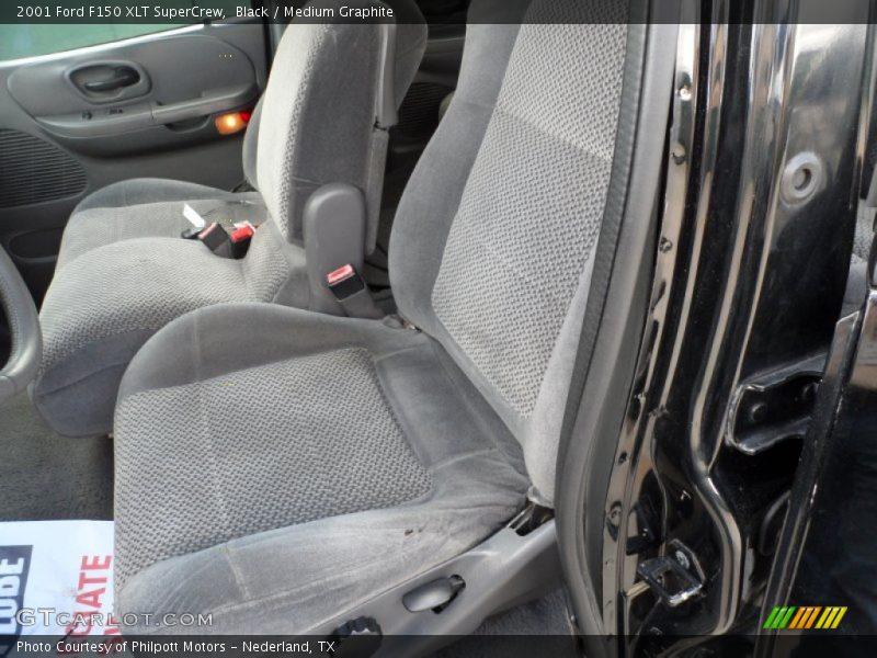 Black / Medium Graphite 2001 Ford F150 XLT SuperCrew