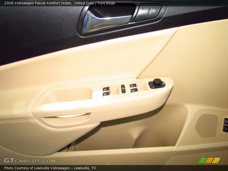 United Gray / Pure Beige 2008 Volkswagen Passat Komfort Sedan