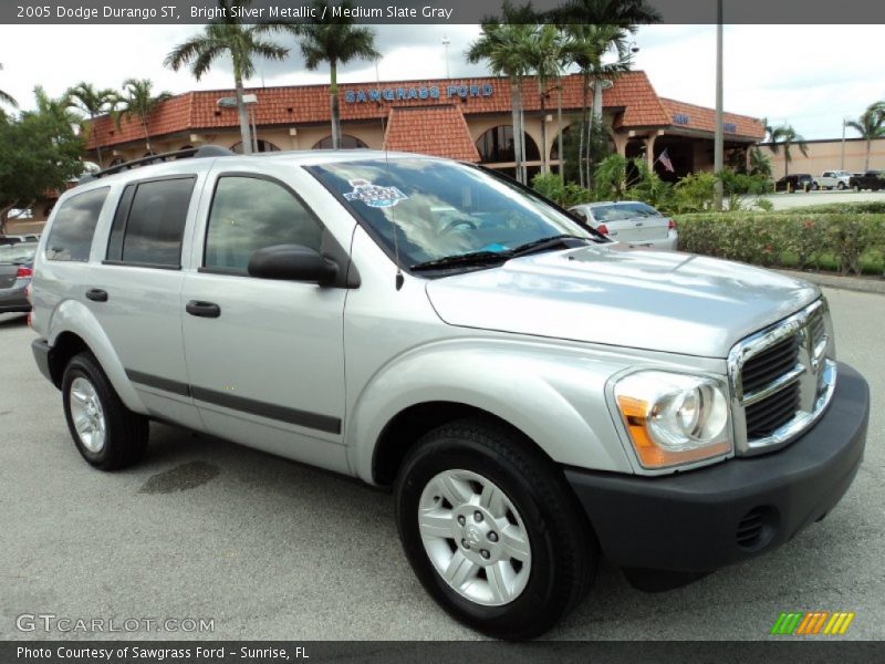 Bright Silver Metallic / Medium Slate Gray 2005 Dodge Durango ST