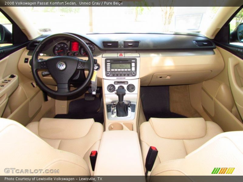 United Gray / Pure Beige 2008 Volkswagen Passat Komfort Sedan