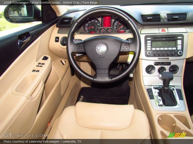 United Gray / Pure Beige 2008 Volkswagen Passat Komfort Sedan