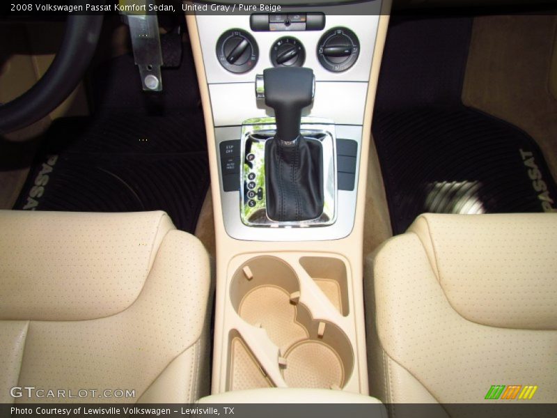 United Gray / Pure Beige 2008 Volkswagen Passat Komfort Sedan