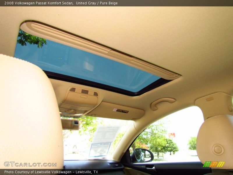 United Gray / Pure Beige 2008 Volkswagen Passat Komfort Sedan