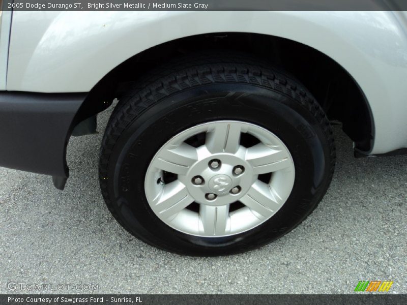 Bright Silver Metallic / Medium Slate Gray 2005 Dodge Durango ST