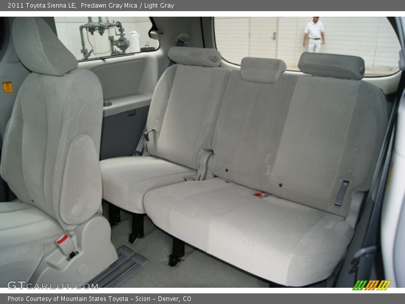 Predawn Gray Mica / Light Gray 2011 Toyota Sienna LE