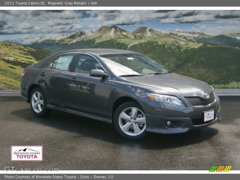 Magnetic Gray Metallic / Ash 2011 Toyota Camry SE