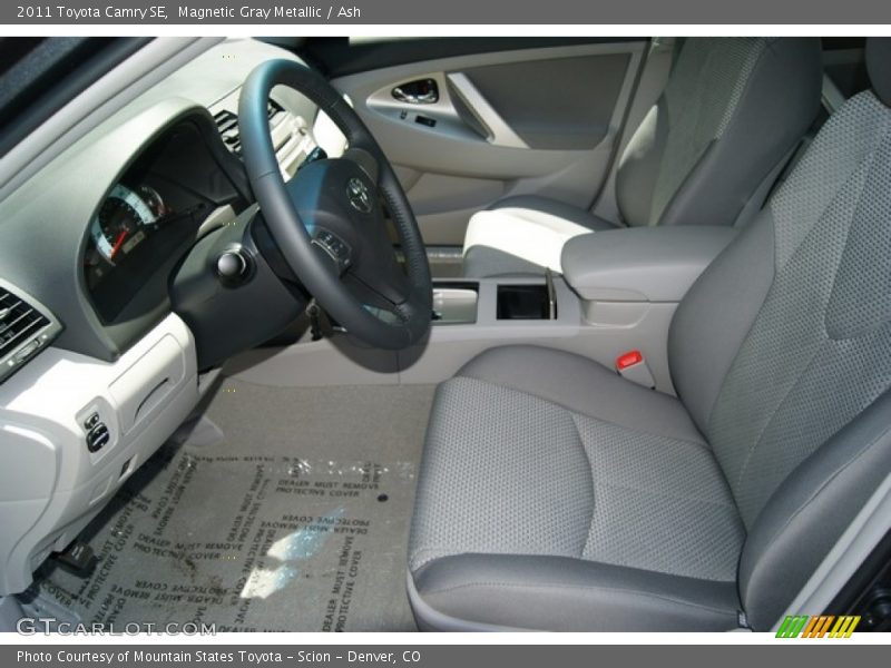 Magnetic Gray Metallic / Ash 2011 Toyota Camry SE
