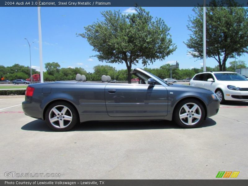  2004 A4 3.0 Cabriolet Steel Grey Metallic