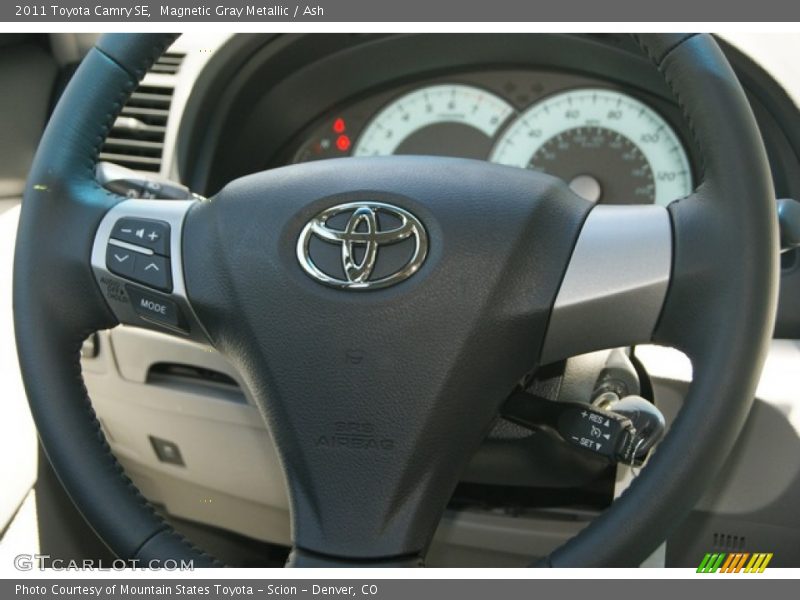 Magnetic Gray Metallic / Ash 2011 Toyota Camry SE