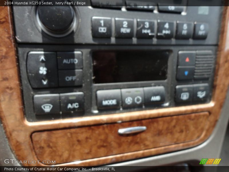 Ivory Pearl / Beige 2004 Hyundai XG350 Sedan