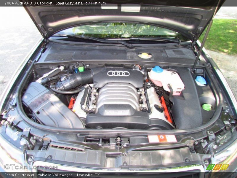  2004 A4 3.0 Cabriolet Engine - 3.0 Liter DOHC 30-Valve V6