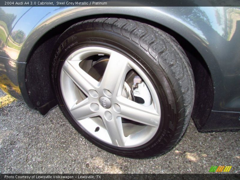  2004 A4 3.0 Cabriolet Wheel