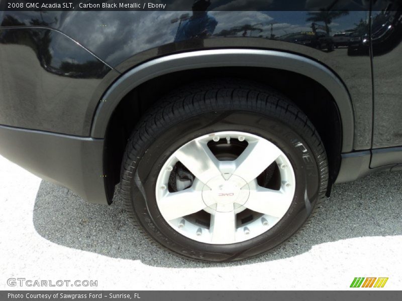 Carbon Black Metallic / Ebony 2008 GMC Acadia SLT